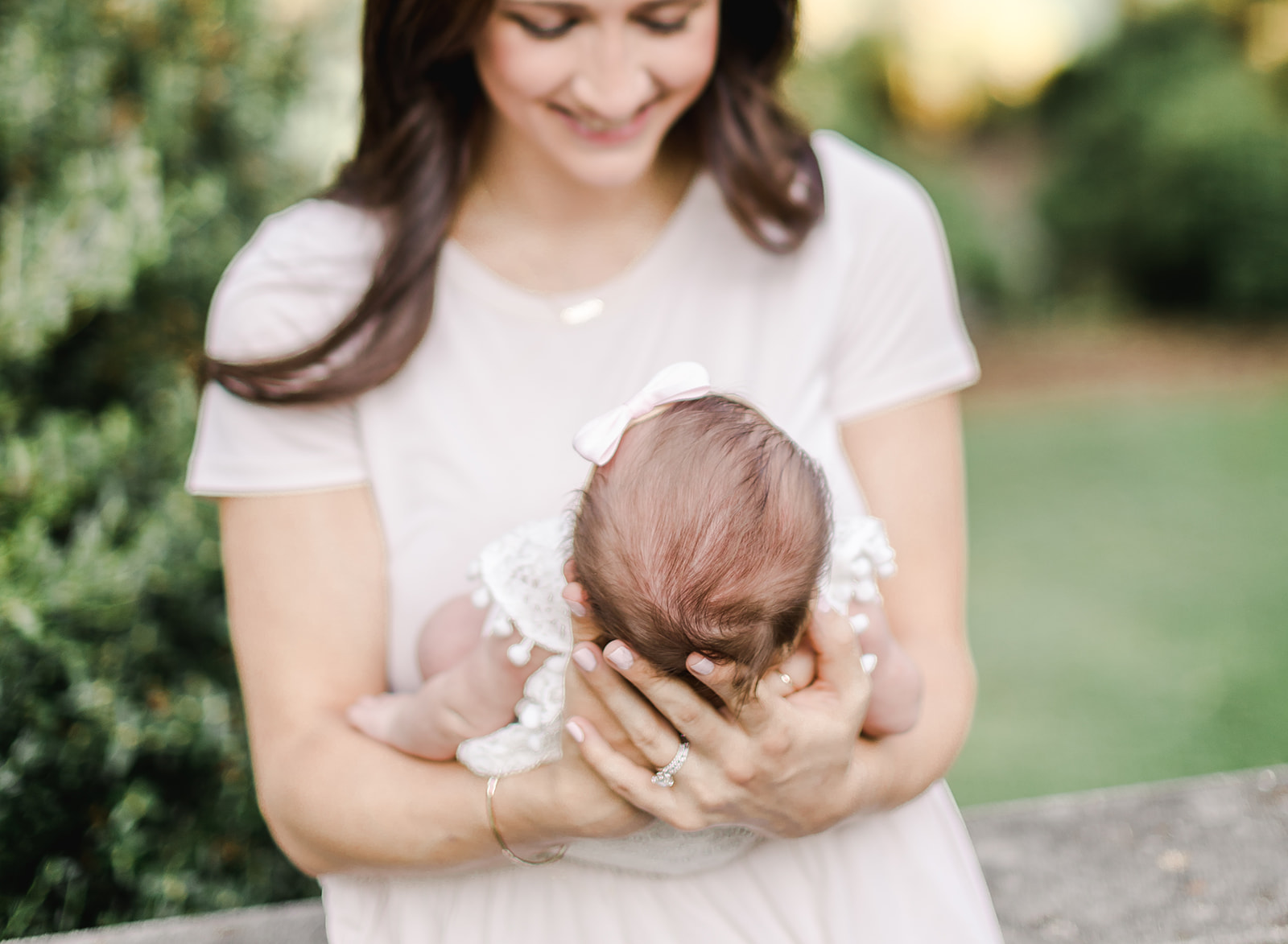 Rockville outdoor newborn session