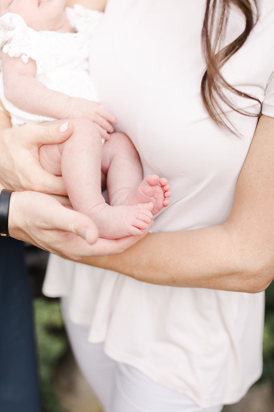 Rockville outdoor newborn session