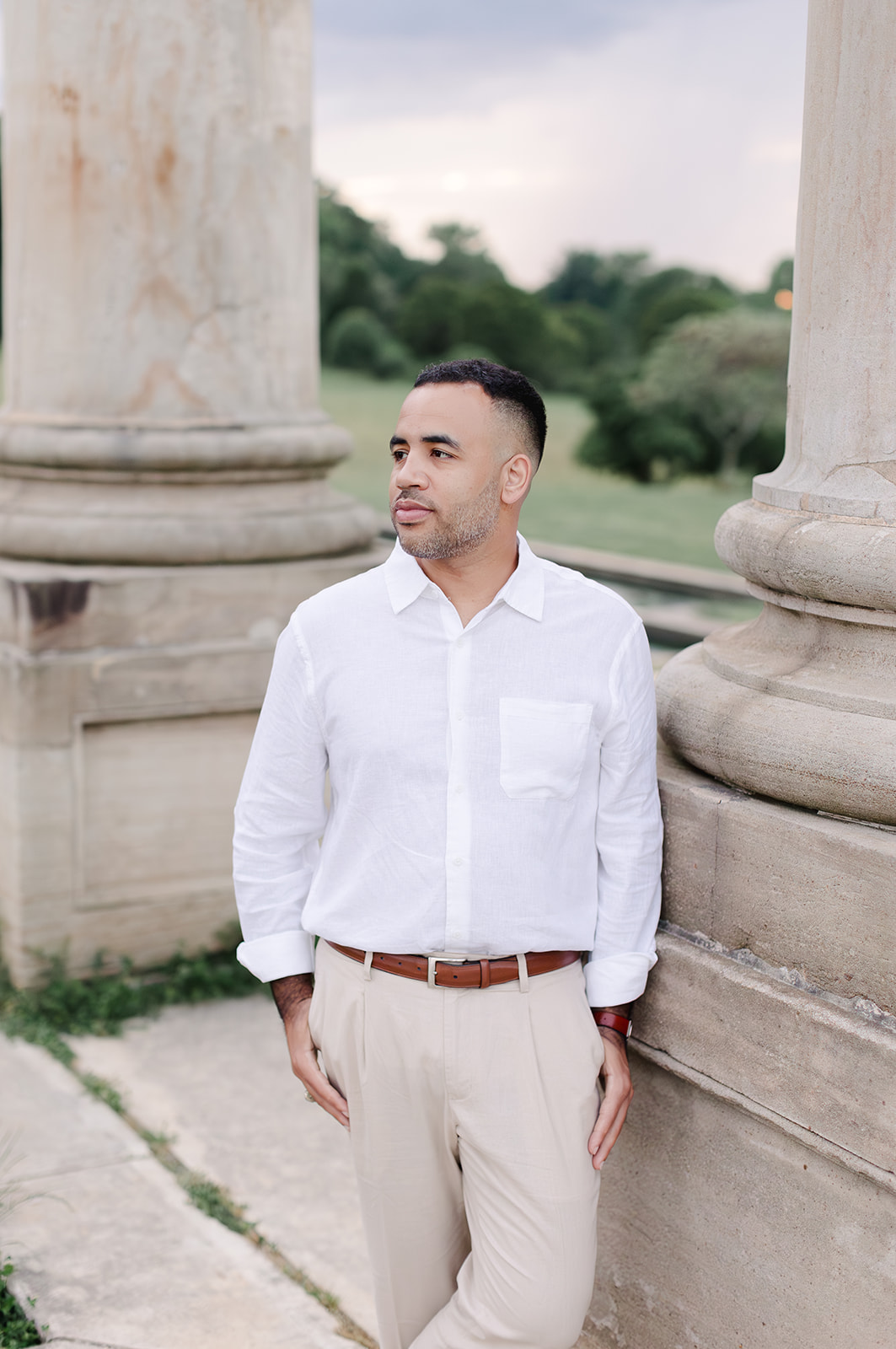 national arboretum maternity session