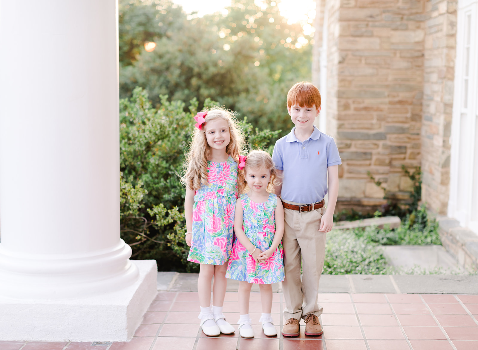 North Potomac family portrait session