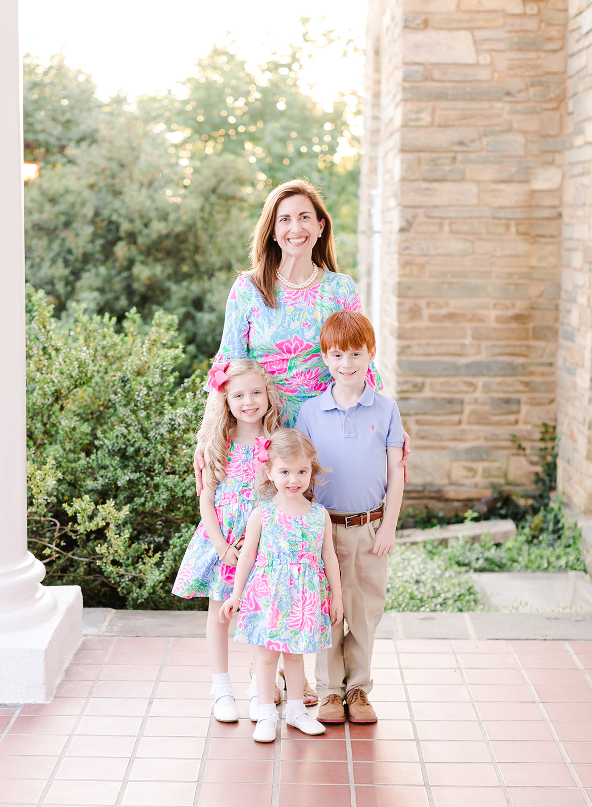 North Potomac family portrait session