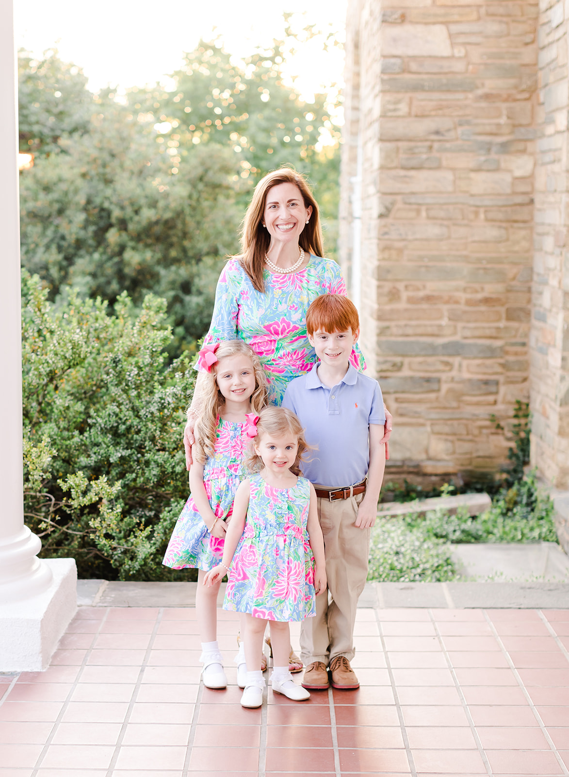 North Potomac family portrait session