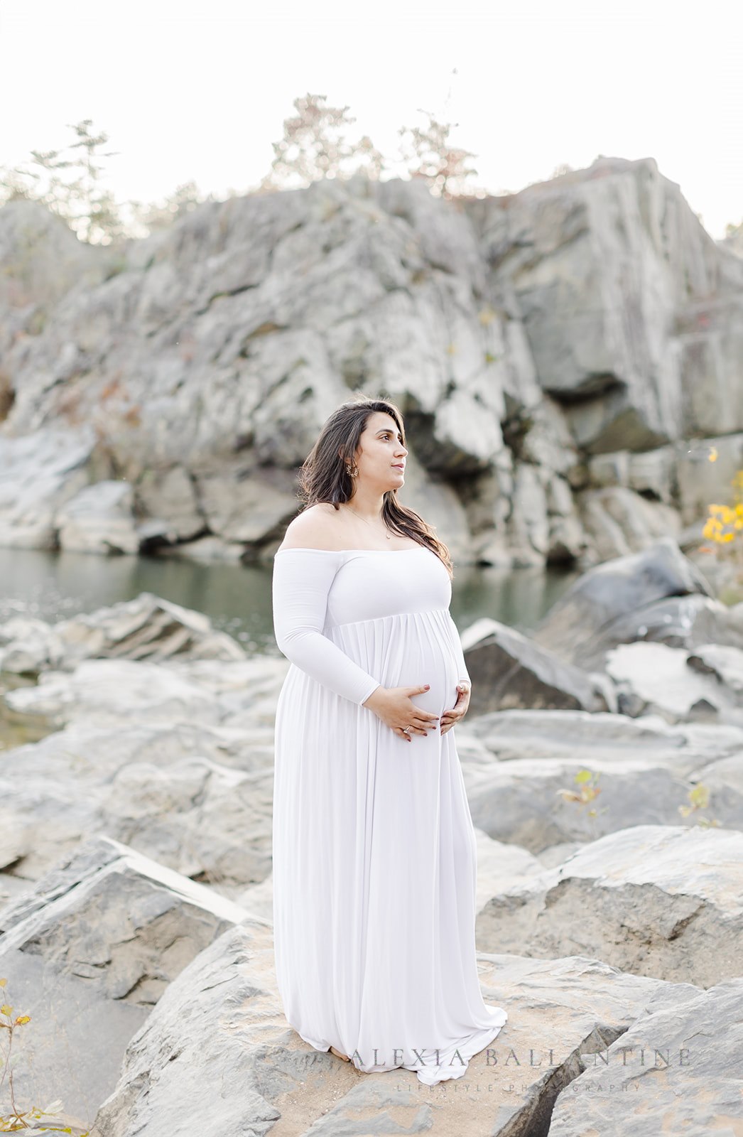 potomac maternity session