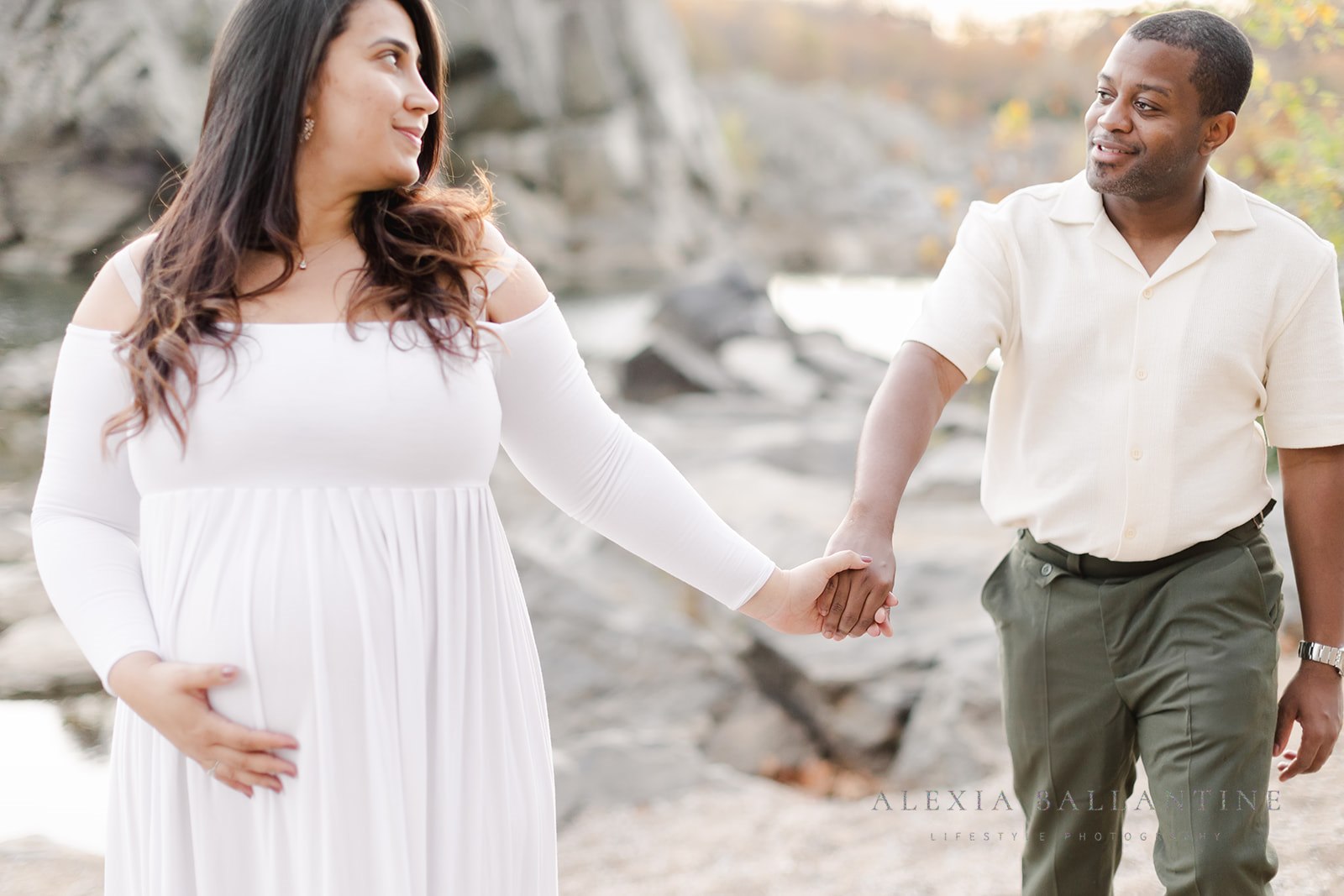 potomac maternity session