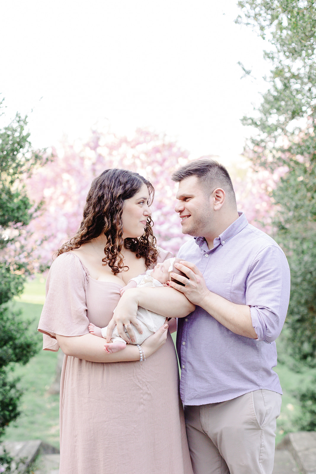 Cherry Blossom Newborn Session