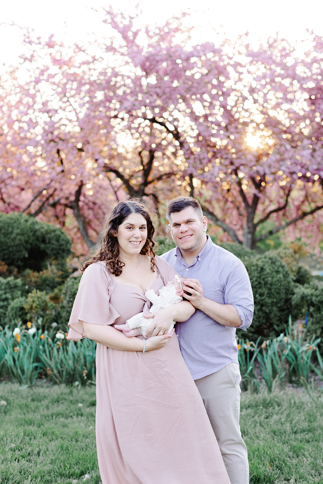 Cherry Blossom Newborn Session