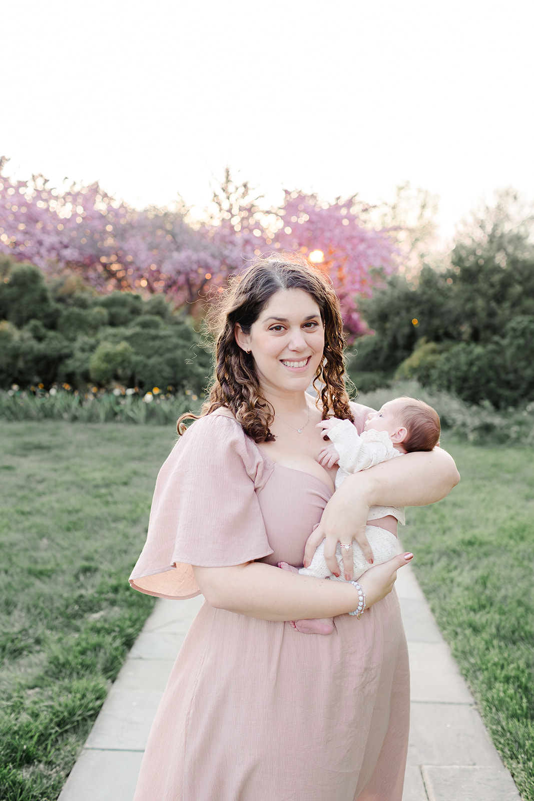 Cherry Blossom Newborn Session