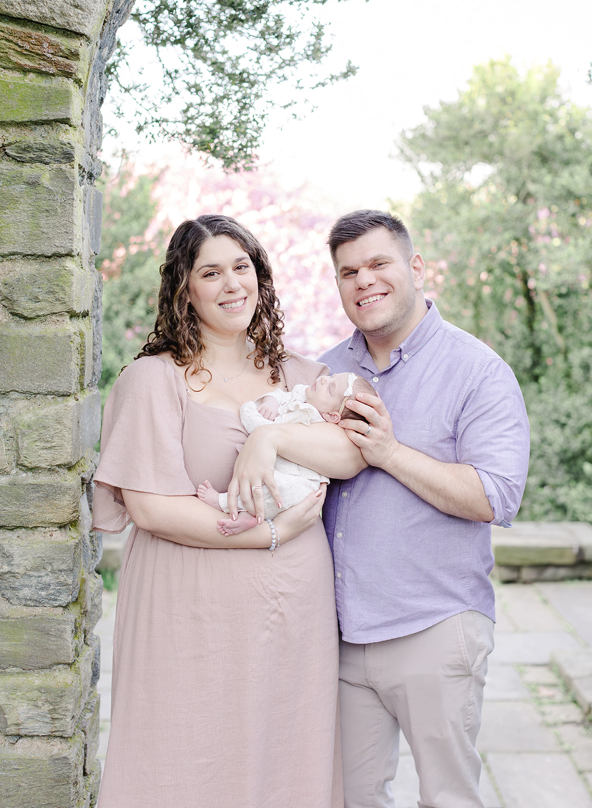 Cherry Blossom Newborn Session