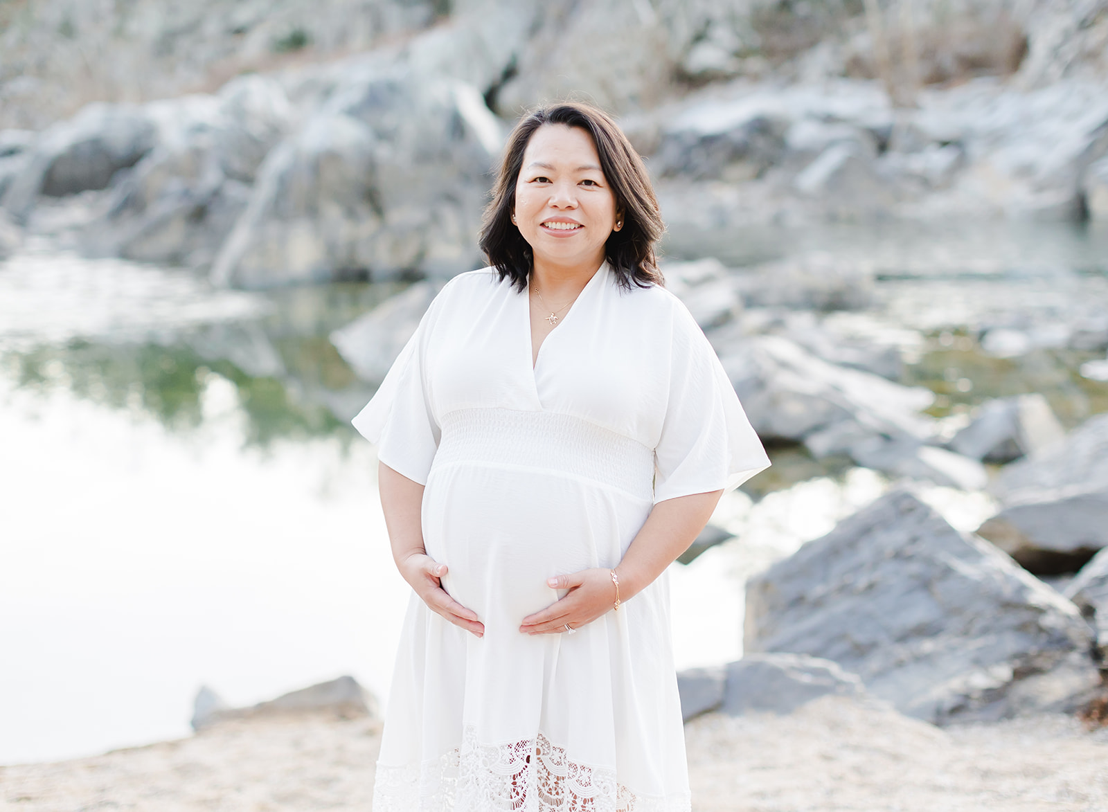 potomac maternity session