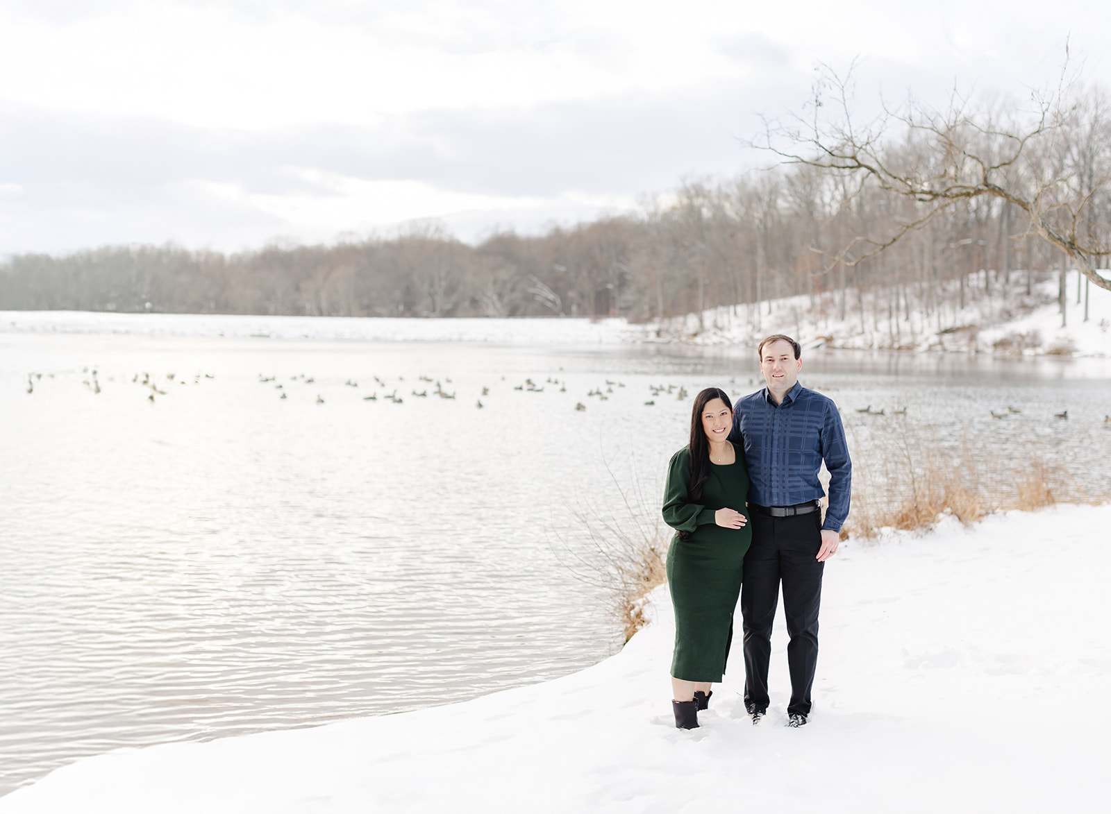 pregnant mother maternity portraits