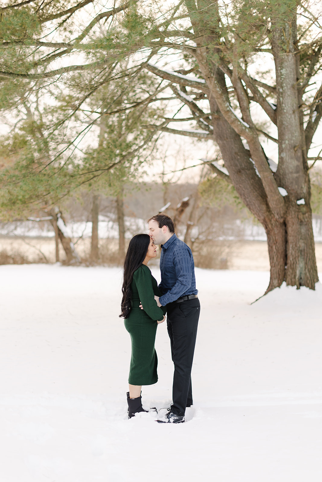 couples maternity portraits