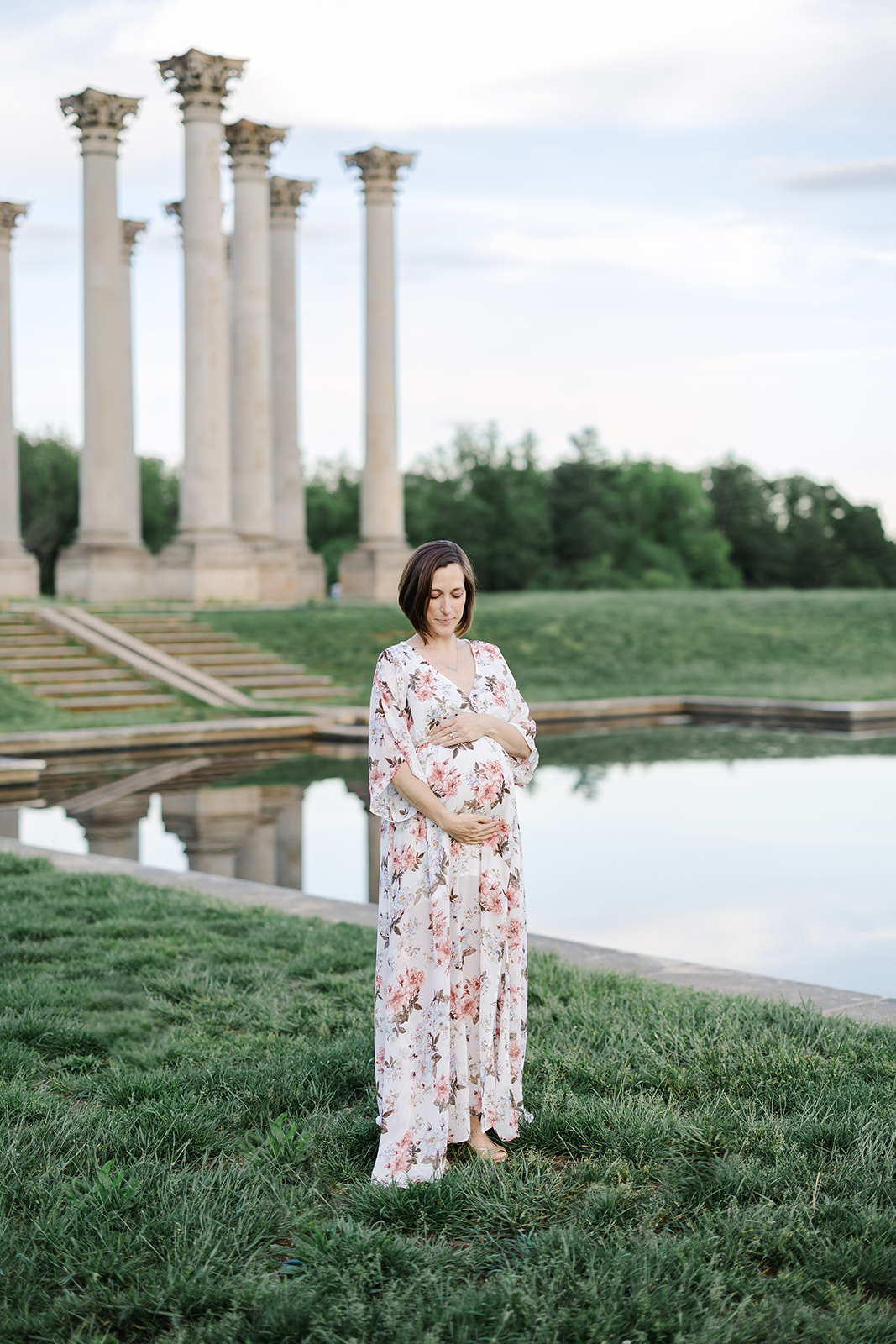 dc maternity photo session